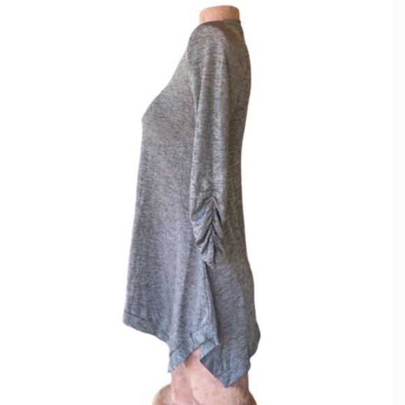 Metallic Hankerchief Hem Dress/Top - Picture 5 of 7